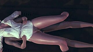 Chross There is some real strenuous fucking in the scene, and in the end Ciri from The Witcher is fucked in the ass and finishes with a cumshot where her white body is