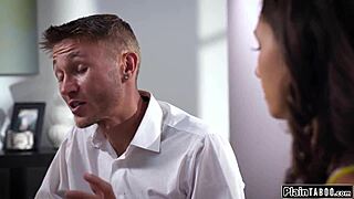 Stepsis fucks stepbro to keep him shut?