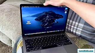 Milf's Secret Thrill: Watching Shaved Stepdaughter's Pierced Lesbian Play