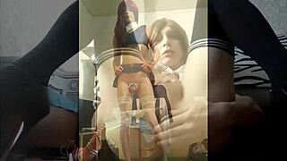 Vlada Russian Sexy Shemale Gaping Anal