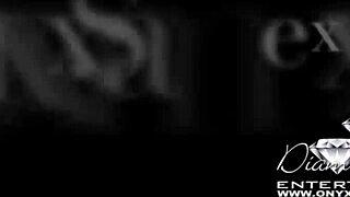 onyxxx samone and paris allure fuck and suck that double sided dildo like fat french sluts