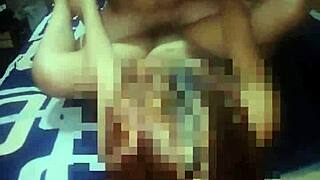Film of very slow anal sex to a selected inexperienced couple