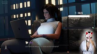 Lara Croft Offers Her Asshole In Croft Adventures Ep 7!