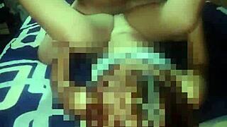 Film of very slow anal sex to a selected inexperienced couple