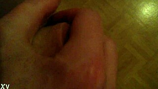 Close-Up View Of Cock During Intense Masturbation Leading To Cum