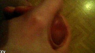 Close-Up View Of Cock During Intense Masturbation Leading To Cum