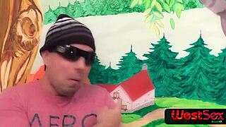 Mulata Kate Bittencourt gives tasty ass in interracial anal