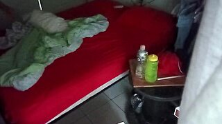 Karmic voyeur spies on Mexican couple through security camera