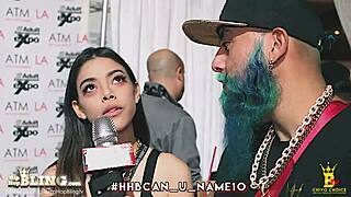 Destiny Lovee and Harmony Wonder bang hard in car.