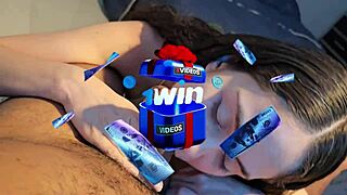 Sexy Latina Natalia Alvarado i Hjemmelavet Par Session