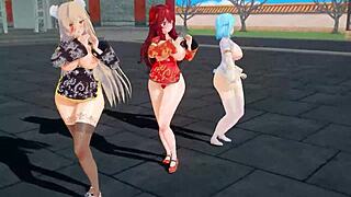 Bold Chinese New Year Virtual Youtubers Show