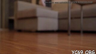 mature guy explores teen pussy in doggystyle