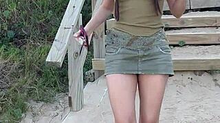 Melina Khalifa Gives Pussy In The Woods To Strangers