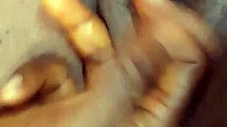 Wide Pussy Gets Fucked In Missionary By Ebony Monster Cock