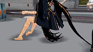 Damsel And Futanari Sing And Dance