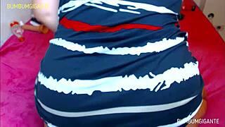 hot wife swings, shows big ass! watch full videos on premium!