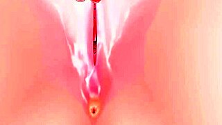 Cheeky schoolgirl succumbs to aphrodisiac, cumming hard in 3D anime