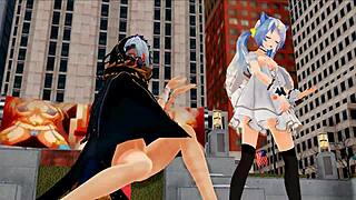 Damsel And Futanari Sing And Dance