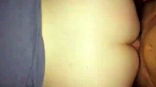 is this amateur tinder date ready for that big white cock ride?