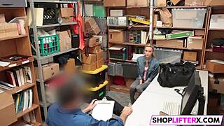 no mercy for shoplifting teen punished with cock