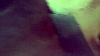 Gay Man with Painted Lips Shoves Butter Pack into His Ass