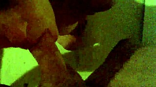 Cum swallowing slut dominates cock