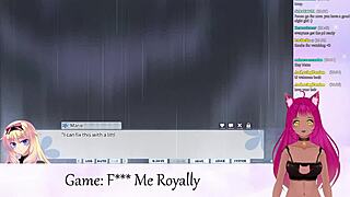 vtuber plays f me royally part 1 😊