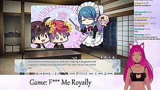 vtuber plays f me royally part 1 😊