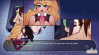 Jan And Anna's Vampire Threesome Sucks Blood And Cum