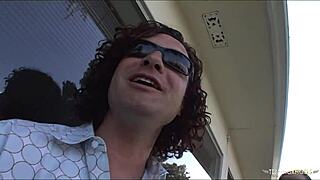 brunette says, 'i won the audition, now fuck me doggy style'