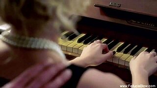 Seduction leads to a deep sensual blowjob moment