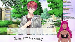 vtuber plays f me royally part 1 😊