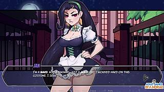 Jan And Anna's Vampire Threesome Sucks Blood And Cum