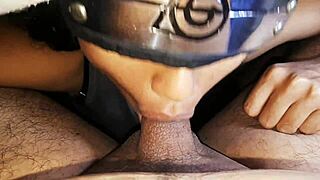 cunoichi caliente sucks my dick until i cum in her mouth