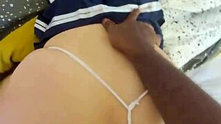 Fucking asian sexy girl bent over in university with monster cock.