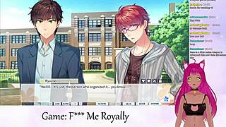 vtuber plays f me royally part 1 😊