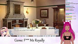 vtuber plays f me royally part 1 😊