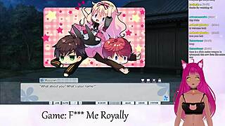 vtuber plays f me royally part 1 😊