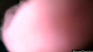 amateur brunette with big ass gets creampied