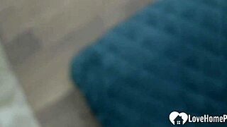 Her mouth performs great blowjob