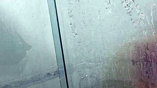 Wife’s bathroom make out becomes hard core sex