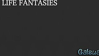 Jewel Jade Teasingly Licks Angel Small 18+'s Pussy