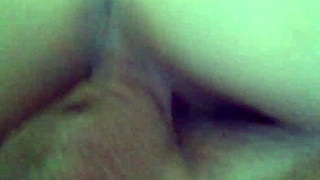 Milf ride with close up creampie and amateur handjob gf