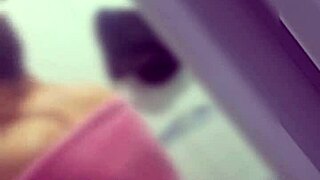 Wife’s bathroom make out becomes hard core sex