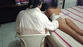 Hermano y hermana exploran sus cuerpos con blowjobs, anal y follando ese gran culo latino.