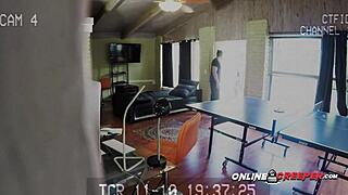 cleaning hottie cunt roughly drilled by horny bruno