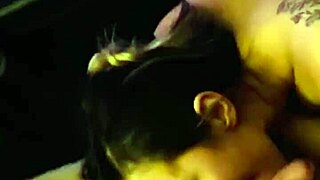 Slut Receives Facial Cumshot On Her Tits