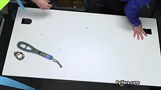 Surprise Gangbang Party At The Security Office