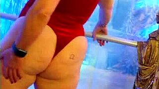 Hotwife Steffi Dancing Pussy in Business Casual! Redhead Milf Solo Homemade Fun.