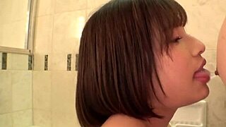 i cant beleive this asian beuty with huge tits tempting me with panty flashes all day